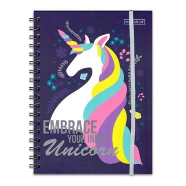 Imagem de Caderno 1X1 College Unicórnio 37799-Dermiwil