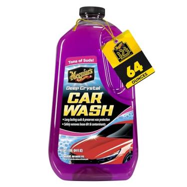 Imagem de Meguiar's Deep Crystal Car Wash – Shampoo para lavagem de carro que limpa a tinta, melhora o brilho e preserva a proteção da cera, sabão de lavagem de carro com pH equilibrado com excelente ação
