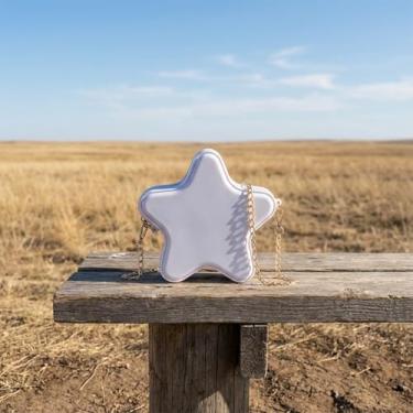 Imagem de Bolsa tiracolo feminina Jelly Star, bolsa de ombro bonita e transparente, pequena bolsa moderna para uso diário, Branco, Medium, Mochila casual