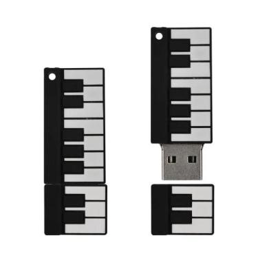 Imagem de Pen Drive USB De 64GB Em Forma De Teclado De Piano Cartoon, Presente D