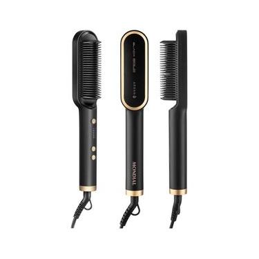 Imagem de Escova Alisadora Mondial Black Gold Argan EA06 Cabo Giratório 230°C - Bivolt