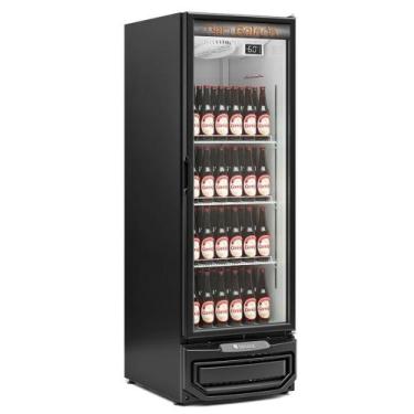 Imagem de Cervejeira Vertical com Porta de Vidro 578 Litros GCB57V Preto Gelopar