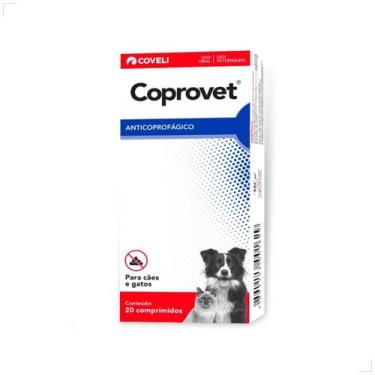 Imagem de Coprovet Coveli 20 Comprimidos Anticoprofágico Cães e Gatos Medida:20c