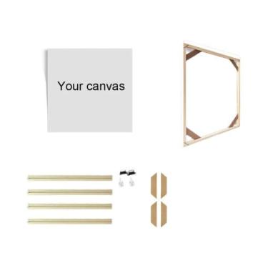 Imagem de Quadros De Parede Grandes Em Tela De Madeira 50x70 60x90 80x120cm Para