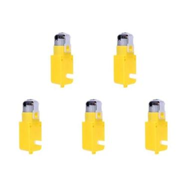 Imagem de Motor De Engrenagem Para Robô Carro Inteligente TT Motor 130 Para Ardu