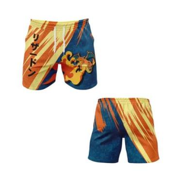 Imagem de Conjunto De Cosplay Charizard Pokémon Para Homens, Camiseta De Academi