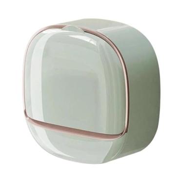 Imagem de Suporte De Sabonete De Luxo Montado Na Parede Com Tampa, Caixa De Sabo