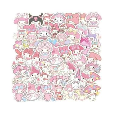 Imagem de Adesivos My Melody Rabbit 50PCS À Prova d'Água, Decalques De Cartoon S