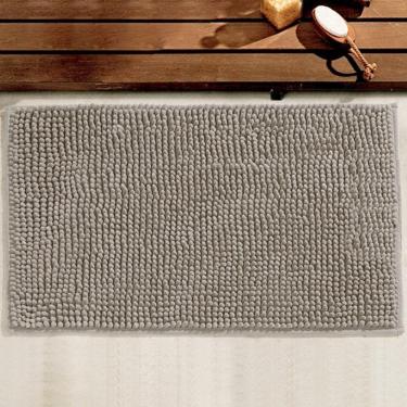 Imagem de Tapete Buettner Microfibra 50Cm X 70Cm Greco Prata