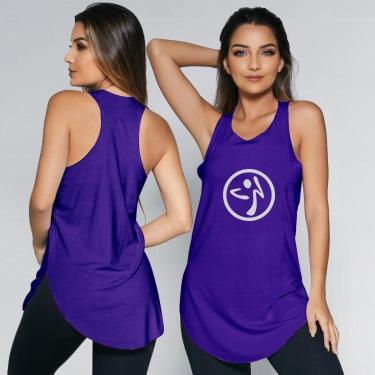 Imagem de Blusa Feminina Regata Esportiva (est.Zumba 016)- Academia Caminhada -cores-academia - G - ROSA-Feminino