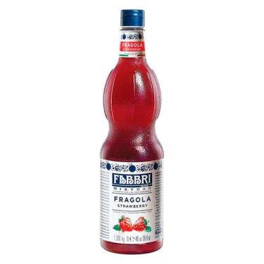 Imagem de Xarope de Morango Fabbri Mixybar Fragola 1l