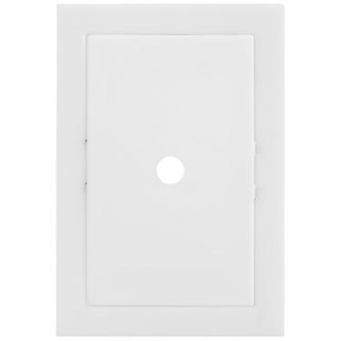 Imagem de Placa 4x2 com 1 Furo E Suporte Cinza Fosco Ekc30000-36 Dicompel Placa 4x2 1 Furo com Su...