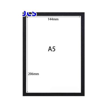 Imagem de Quadro Magnético Para Exibição De Pôsteres A4 A5 A6, Adesivo Reutilizá