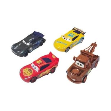 Imagem de Conjunto De Brinquedos Disney Pixar Carros 3 Para Crianças, 4 Peças, J