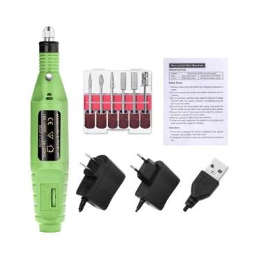 Imagem de Máquina De Furar Unhas Elétrica Portátil LULAA, Conjunto De Ferramenta