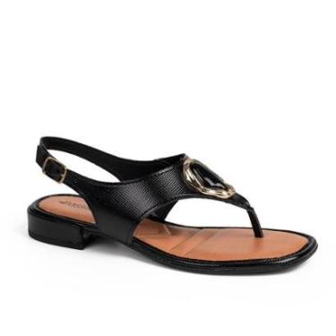 Imagem de Sandália Mississipi de Salto Baixo Feminina J0142-Feminino