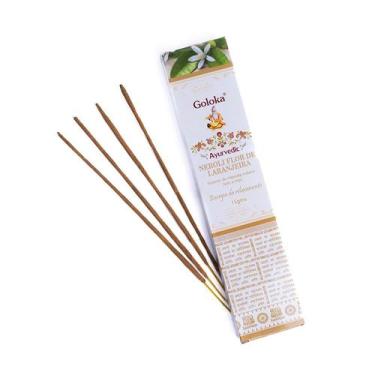 Imagem de Incenso Indiano Goloka Neroli Flor de Laranjeira 15g