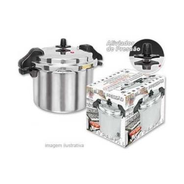 Imagem de Panela De Pressão Com Alças 20 Litros - Fulgor - ALUMINIO FULGOR