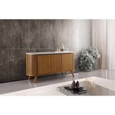 Imagem de Buffet Ripado 3 portas Aurora 1,64 metros- Domus Móveis