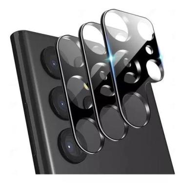 Imagem de Película 3d Lente Câmera Traseira para Samsung Galaxy S23 ULTRA - 9H G