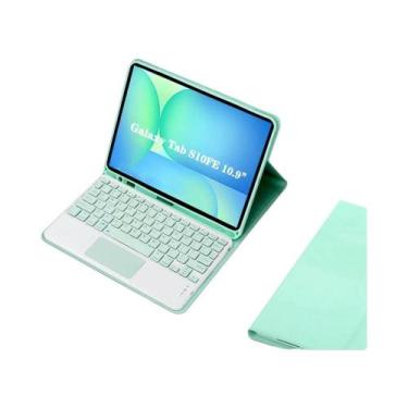 Imagem de Capa Com Teclado Para Samsung Galaxy Tab S10 FE 10.9 Polegadas SM-X520