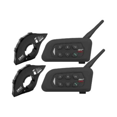 Imagem de Capacete De Motocicleta Bluetooth EJEAS V4 plus 1500m Para 4 Passageir