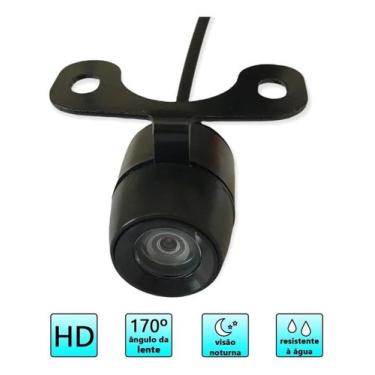 Imagem de Mini Câmera De Ré Borboleta Visão Noturna Universal A24 03541 - OEM
