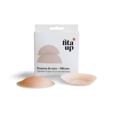 Imagem de Protetor de Silicone Fino Tapa Mamilos Bico Creme - Fita UP., Creme