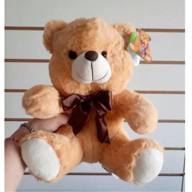 Imagem de Urso de Pelúcia Caramelo 25 cm Fizzy Toys