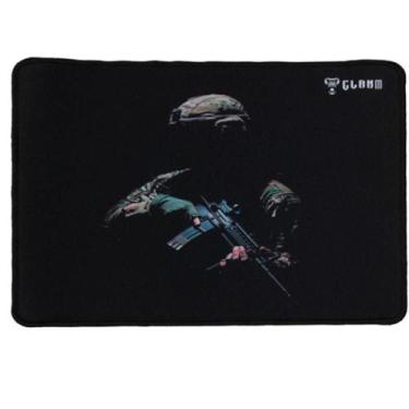 Imagem de Mouse Pad Gamer Clanm Superfície Micro Weave e Estampado  Tamanho 300X