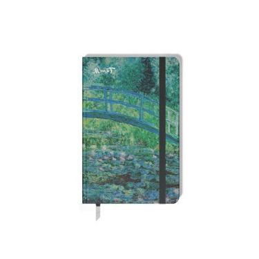 Imagem de Caderneta média monet ponte japonesa teca papelaria