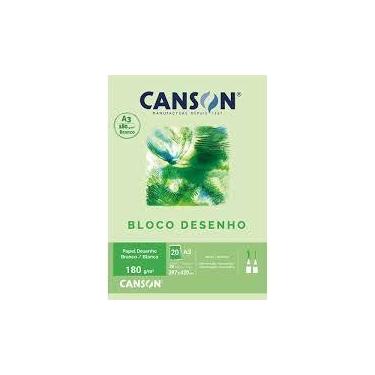 Imagem de Bloco de desenho a3 180g branco - canson - CANSON(1156/7570)