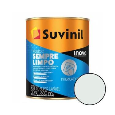 Imagem de Tinta Suvinil Sempre Limpo Caminho de Gelo 0,8L - SUVINIL ACABAMENTOS 