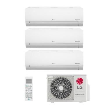 Imagem de Ar Condicionado Multi Tri Split Inverter LG 21.000 BTUs (3 Evap 9.000)