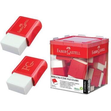 Imagem de Borracha Max TK Plast OF/7012 Grande 12un - Faber Castell - Faber-Cast