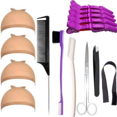 Imagem de Kit de Perucas Miaubaa 7 Peças Lace Front para Iniciantes