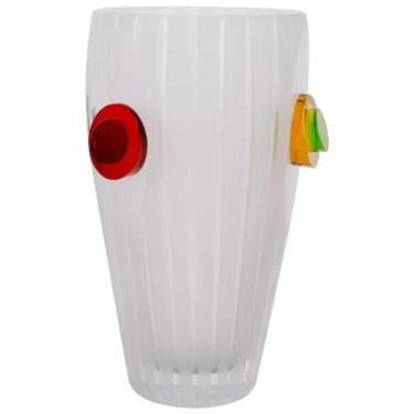 Imagem de Vaso Em Vidro Fosco Alba Ribeiro E Pavani - Pç