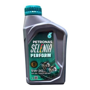 Imagem de Óleo 5w30 API SP ACEA A5 B5 Sintético Petronas Selenia 1 L