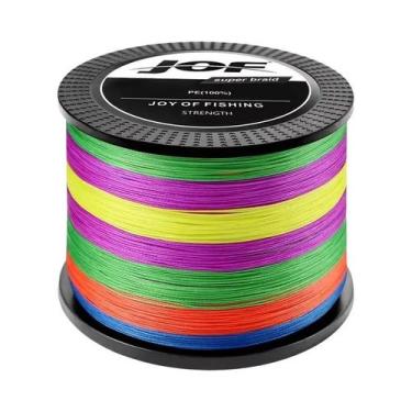 Imagem de Linha De Pesca Trançada Multicolorida 1000M 500M 300M 8 Fios Linha PE 