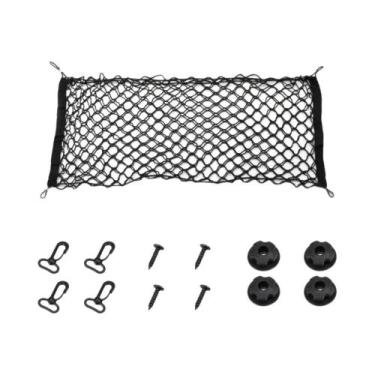 Imagem de Rede De Carga Universal Para Moto E Carro 90x40cm 110x50cm Em Nylon El