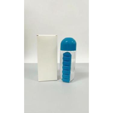Imagem de Squeeze com Organizador de Pílulas 600ml - Congratulations Store