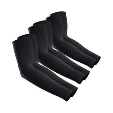 Imagem de Mangas De Proteção Solar Respiráveis Unissex, 3 Pares Para Ciclismo, C