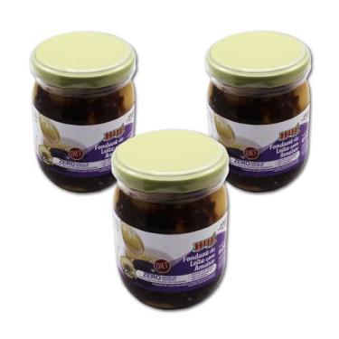 Imagem de Fondant de leite diet com ameixa hué (doce) pote 220g 03 und