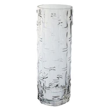 Imagem de Vaso Decorativo Home&Co 40x13x13cm Vidro Transparente para Flores Enfe