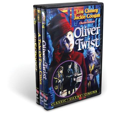Imagem de Charles Dickens on Silent Film Collection (A Tale of Two Cities / Oliver Twist / Old Scrooge) (3-DVD)