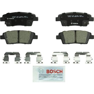 Imagem de Bosch BC1551 QuietCast Premium Conjunto de pastilhas de freio a disco de cerâmica para Genesis: 2017 G80; Hyundai: 2011-2016 Genesis; Kia: K900 2016-2017; Traseira