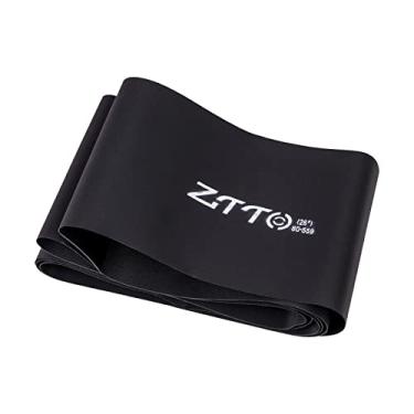 Imagem de Amagogo Revestimento para de Nylon - Proteção Plana Do Tubo Interno para Bicicletas de BTT, Acessórios, 26 pol. Preto 80 mm