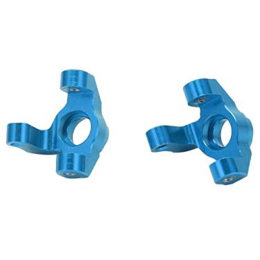 Imagem de Copo de direção frontal para carro RC 1/18, junta de direção RC de substituição faça você mesmo, 2 peças de reparo resistente ao desgaste para caminhão de estádio RC 1/18 (azul)