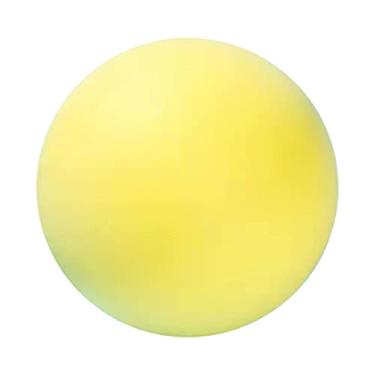 Imagem de Basquete silencioso, bola de espuma de alta densidade não revestida, macia, flexível, leve e fácil de segurar, bola silenciosa para várias atividades internas,Yellow,NO 7