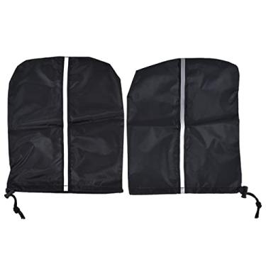 Imagem de Yosoo Capa de espelho de carro, capa de espelho de visão lateral simples de usar 33 x 27 cm universal para SUV para veículo